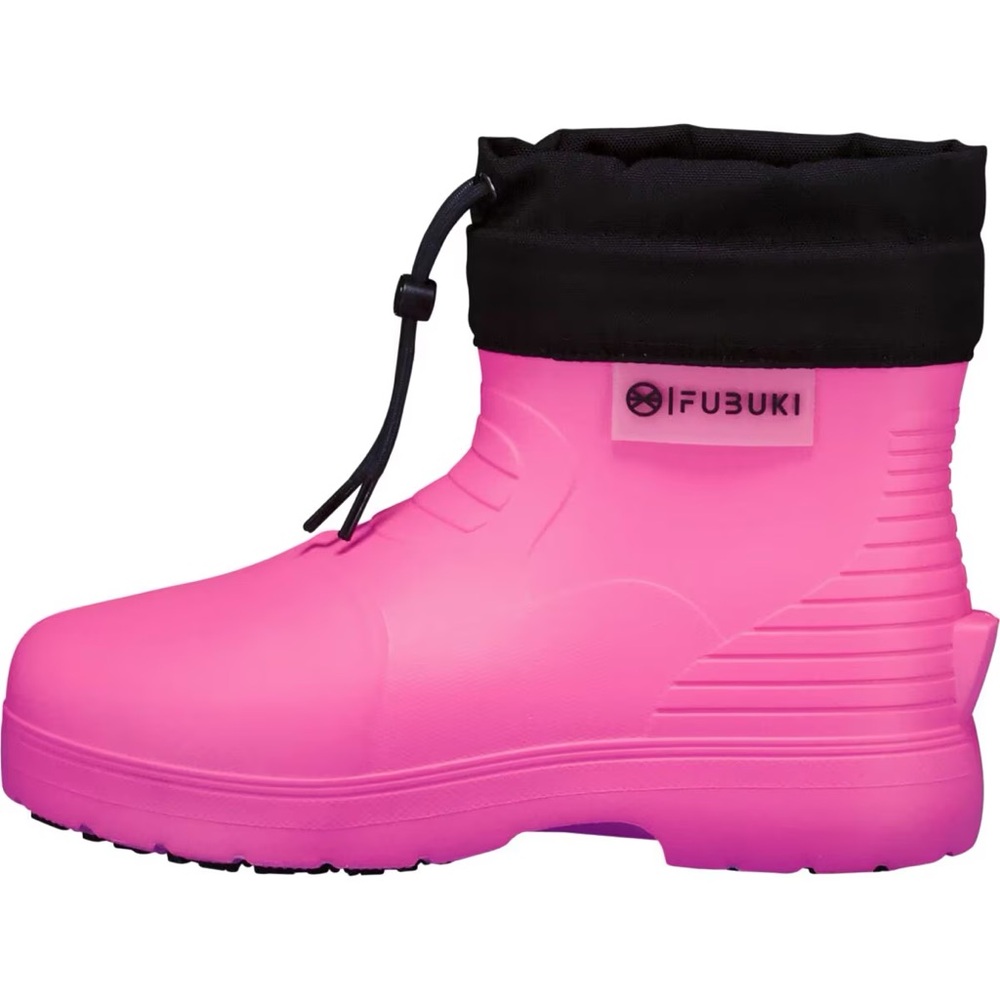 Fubuki Pink and Black Waterproof Boots